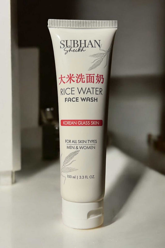 Rice Water Face Wash - For Men & Women