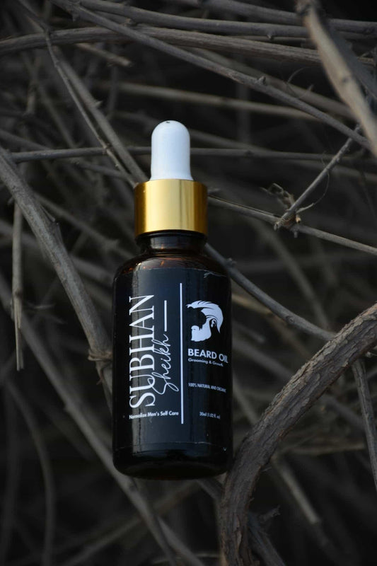 Organic Beard Growth and Grooming Oil - Subhan Sheikh