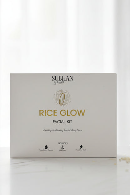 3-Step Rice Glow Facial Kit