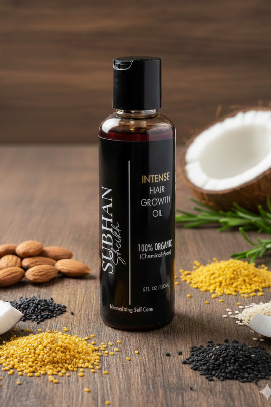Organic Intense Hair Growth Oil - For Men & Women