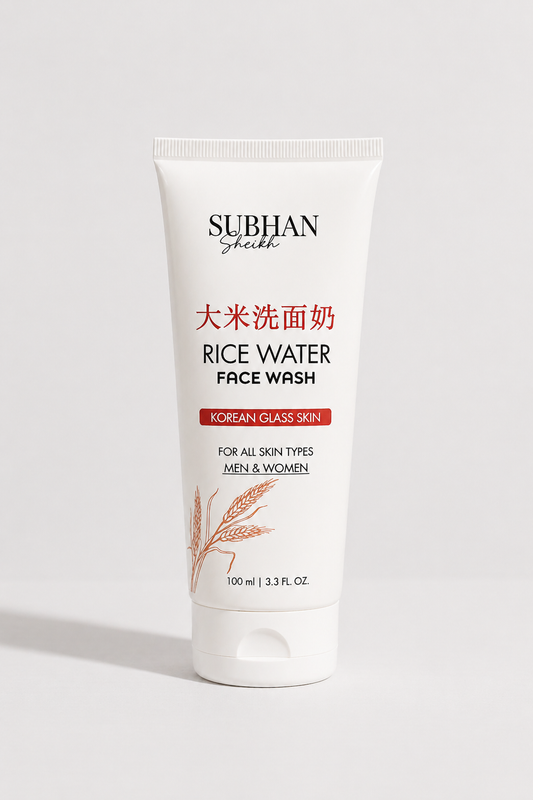 Rice Water Face Wash - For Men & Women