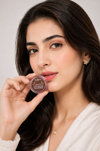 Organic Lip Balm - Cherry Red