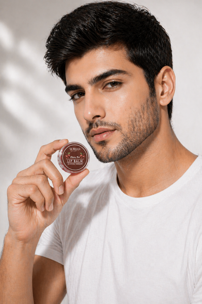 Organic Lip Balm - Cherry Red
