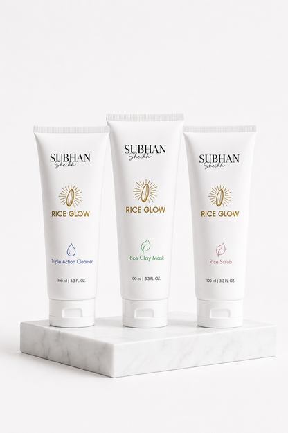 3-Step Rice Glow Facial Kit
