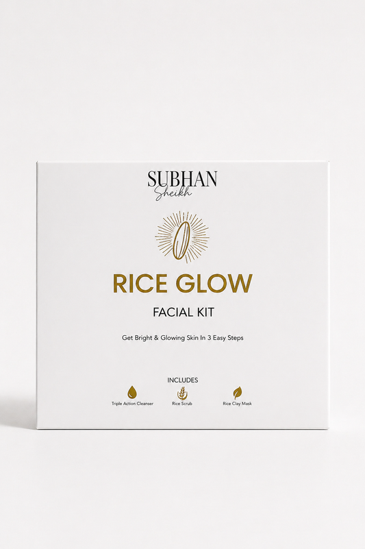 3-Step Rice Glow Facial Kit